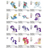 Collection My Little Pony Embroidery Designs 07